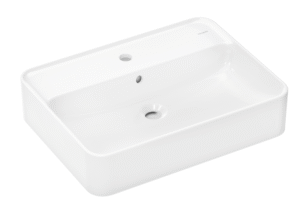 Hansgrohe Xuniva Q Wash bowl 600/450 with tap hole and overflow