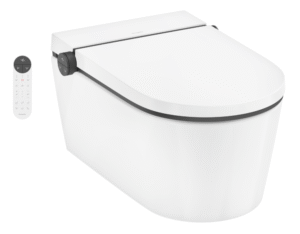 Hansgrohe LavaPura Element S Wall hung shower toilet Complete Set AquaHelix Flush, SmartClean, HygieneEffect