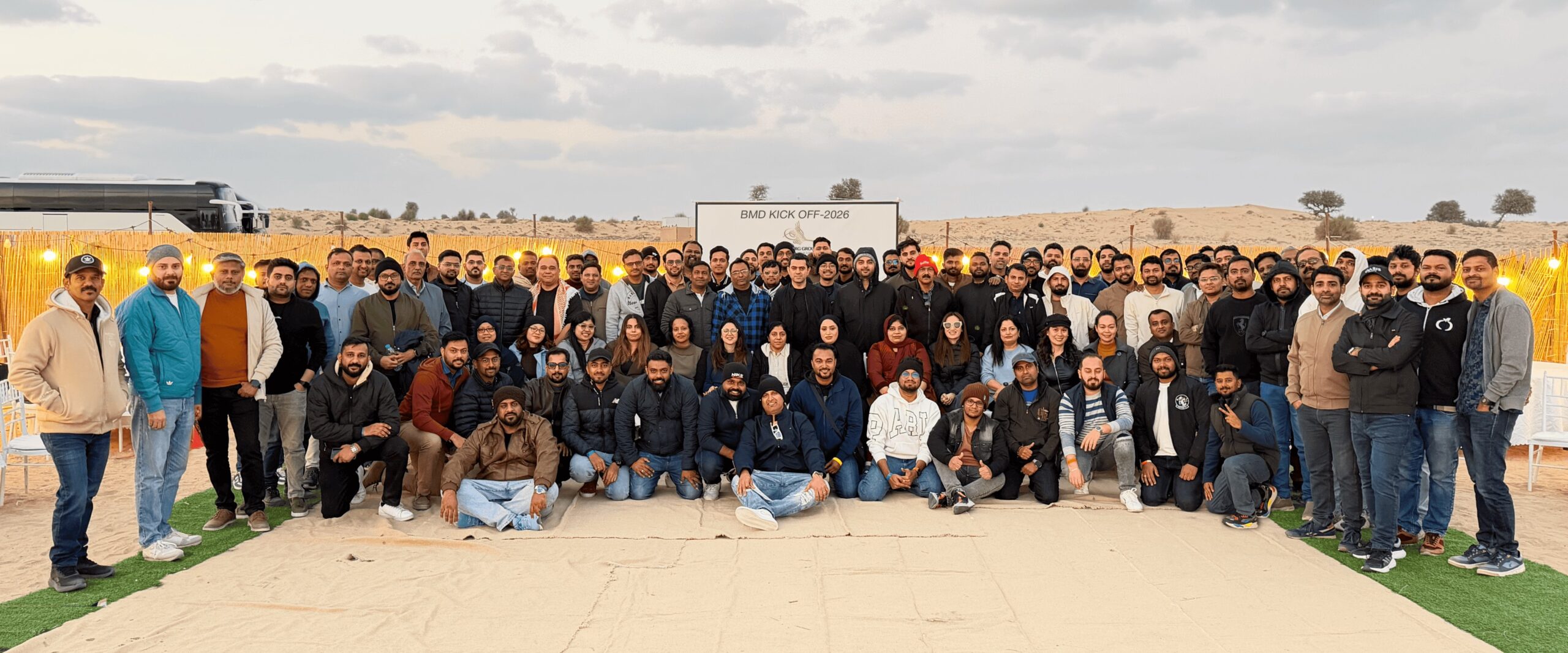 BMD begin the year with team building activity.